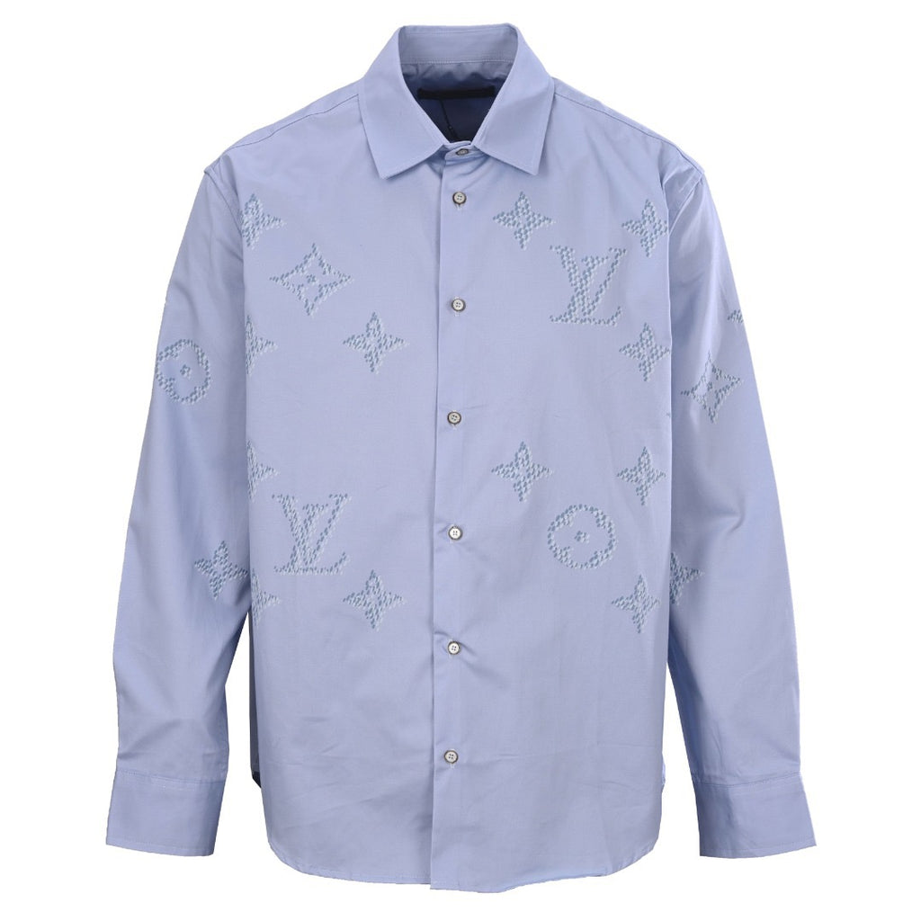 LOUIS VUITTON - Printed Signature Long-Sleeved Shirt