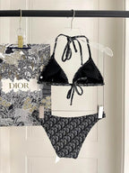 DIOR - Blue Dior Oblique swimming