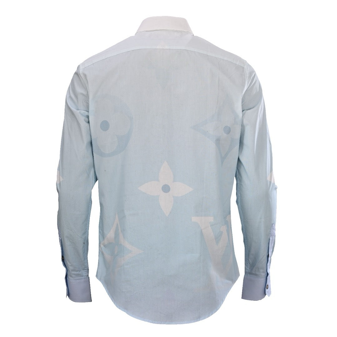 LOUIS VUITTON - Printed Signature Long-Sleeved Shirt