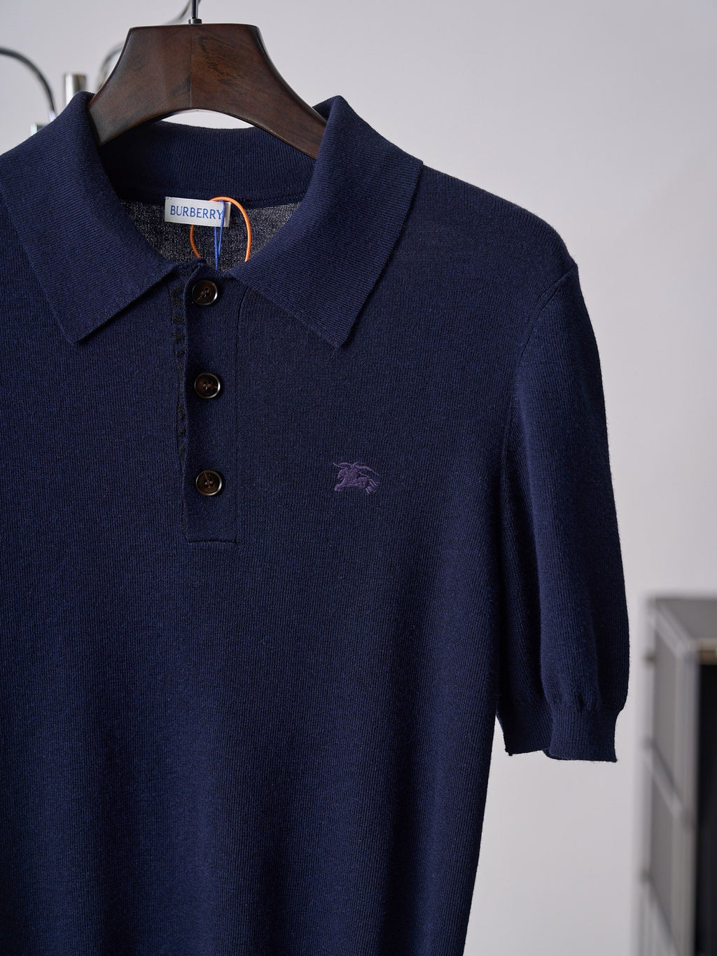 BURBERRY - Cashmere Polo Shirt