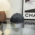 GUCCI - Leather Visor Baseball Cap