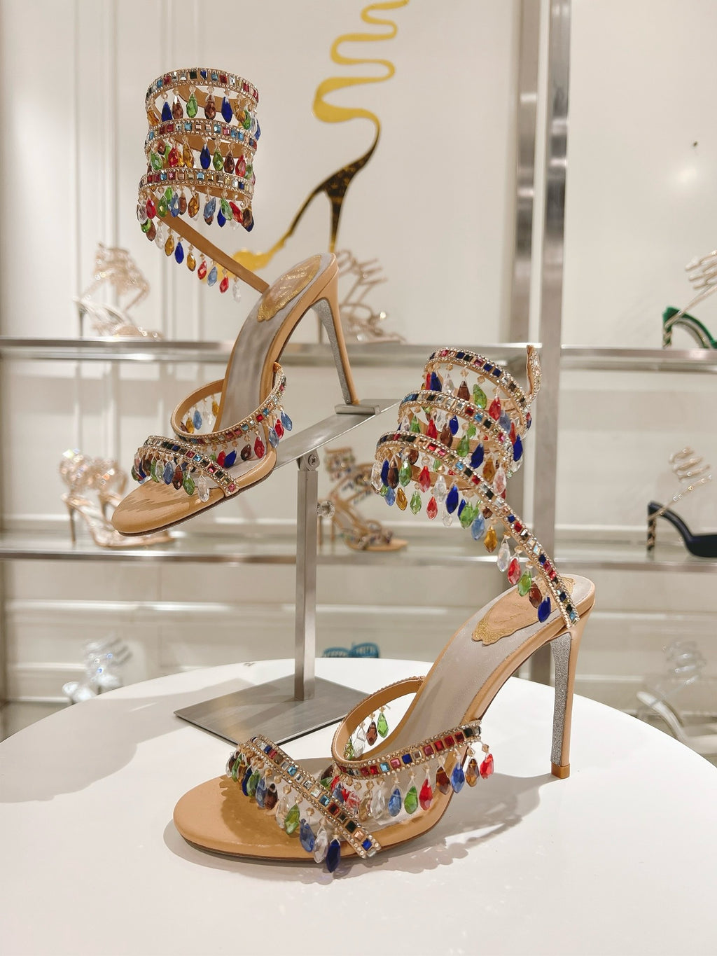 RENE CAOVILLA - WOMEN’S CHANDELIER  SANDAL