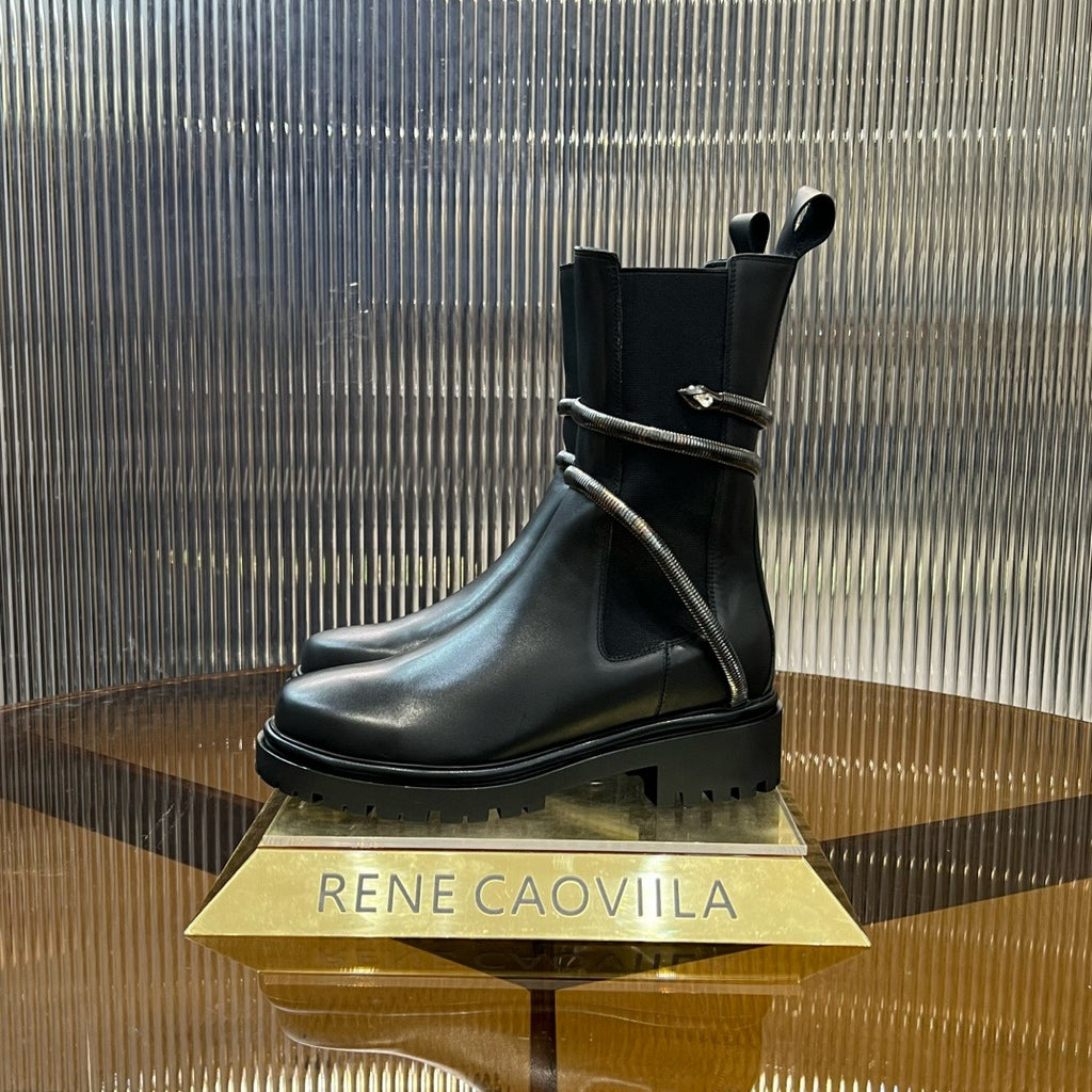 RENE CAOVILLA - jeweled jumper biker
