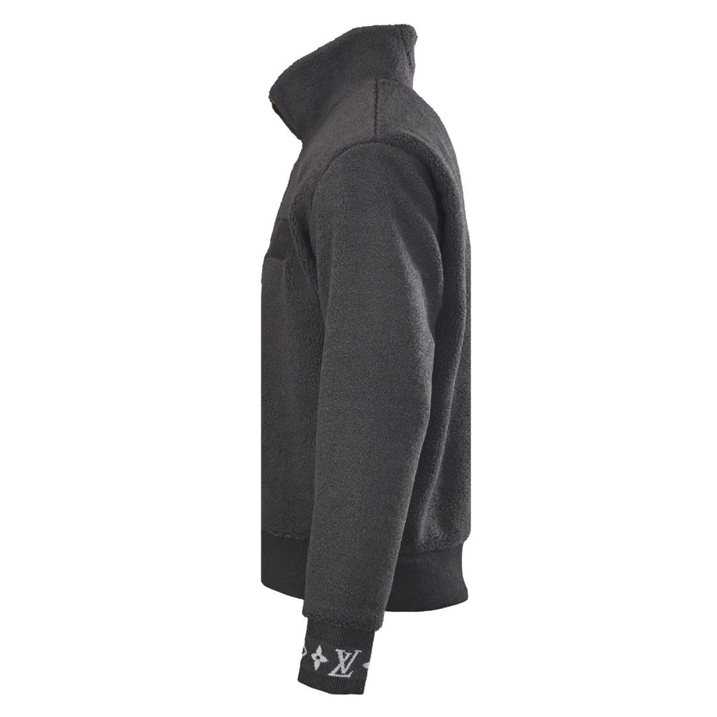 LOUIS VUITTON - Leather Patch Fleece