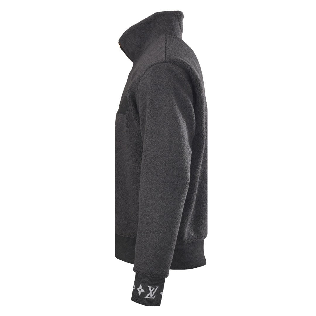 LOUIS VUITTON - Leather Patch Fleece