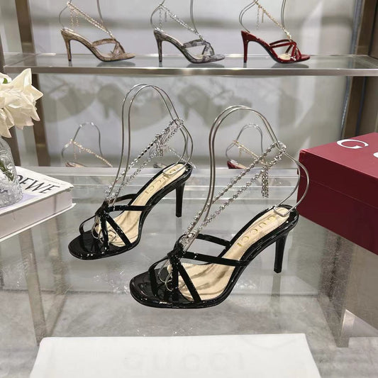 GUCCI - Embellished sandals