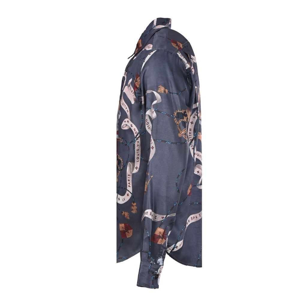 LOUIS VUITTON - Printed Silk Shirt