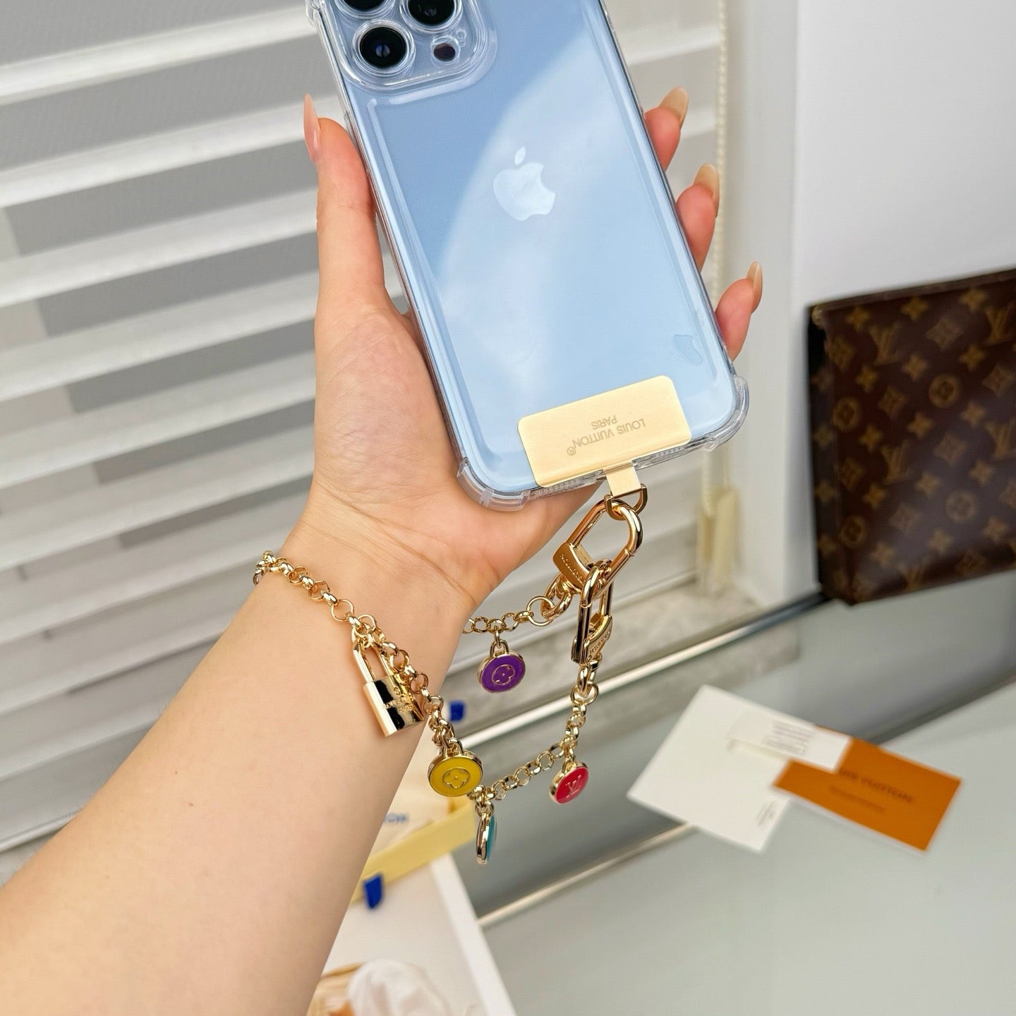LOUIS VUITTON- bag charm