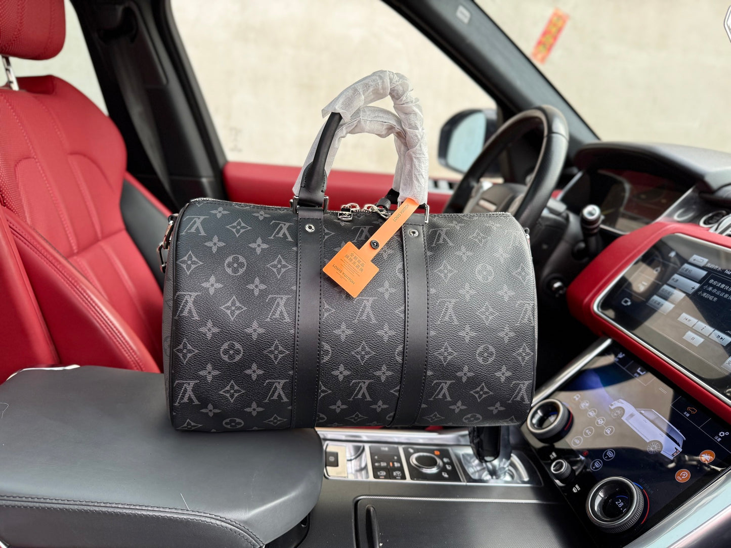 LOUIS VUITTON- Men’s keepall Bandoulière 35 bag