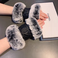 CHANEL - Fur gloves