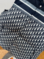 DIOR - Reversible Jacquard Stand-Collar Down Vest