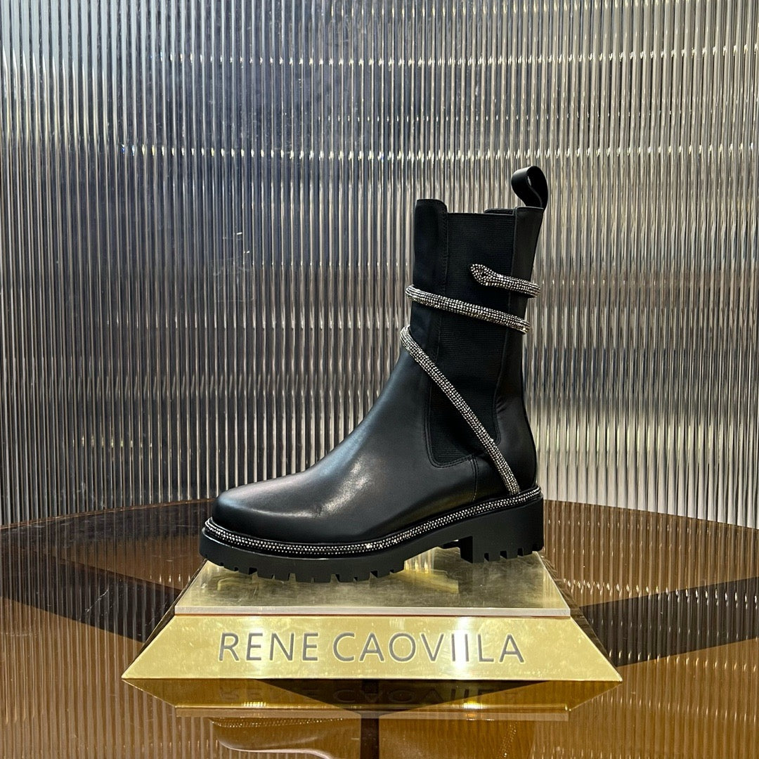 RENE CAOVILLA - jeweled jumper biker