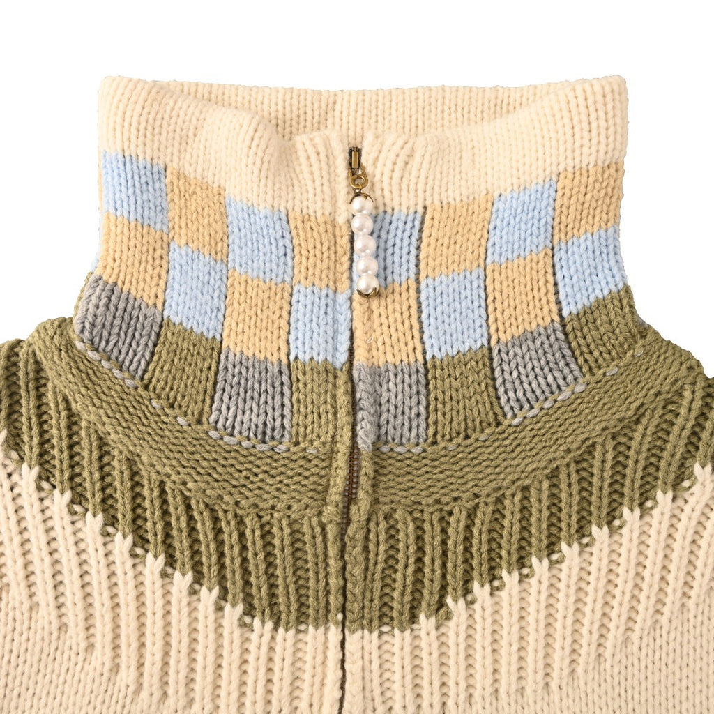 LOUIS VUITTON - Zipped Intarsia Track Top