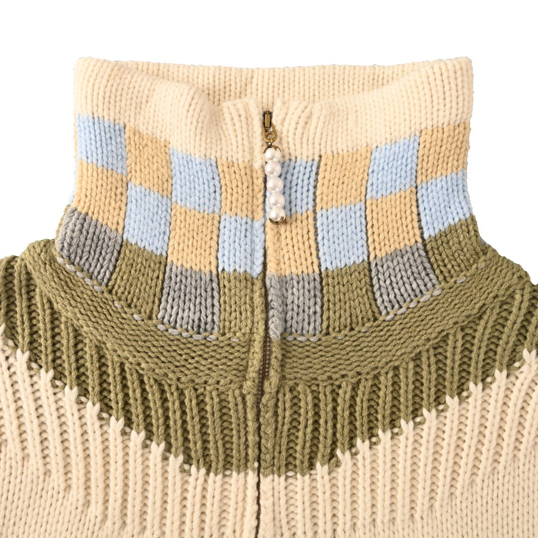 LOUIS VUITTON - Zipped Intarsia Track Top