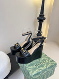 GUCCI - Platform leather