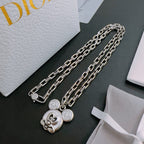 DIOR - Oblique Pendant Necklace