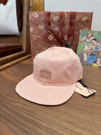 MIU MIU - Denim baseball cap