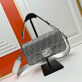 FENDI - Big Baguette Bag in Crystal FF Motif