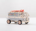 CHANEL - Mini Van Minaudiere 2024 Cruise Bag in silver Plexiglass White Surf