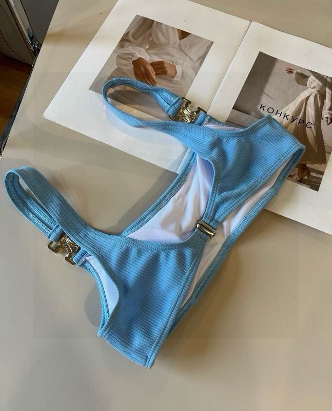 CELINE - Triomphe Balconette swimsuit