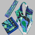 PUCCI - Patterned Halterneck One-Piece Swimsuit