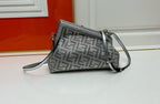FENDI - Women's White Small First Crystal Bag