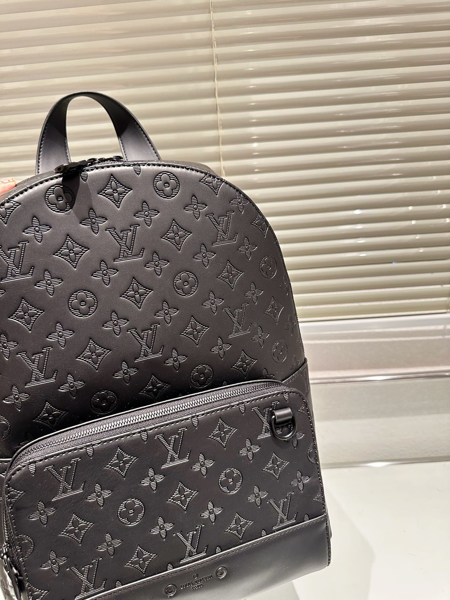LOUIS VUITTON- Leather Backpack