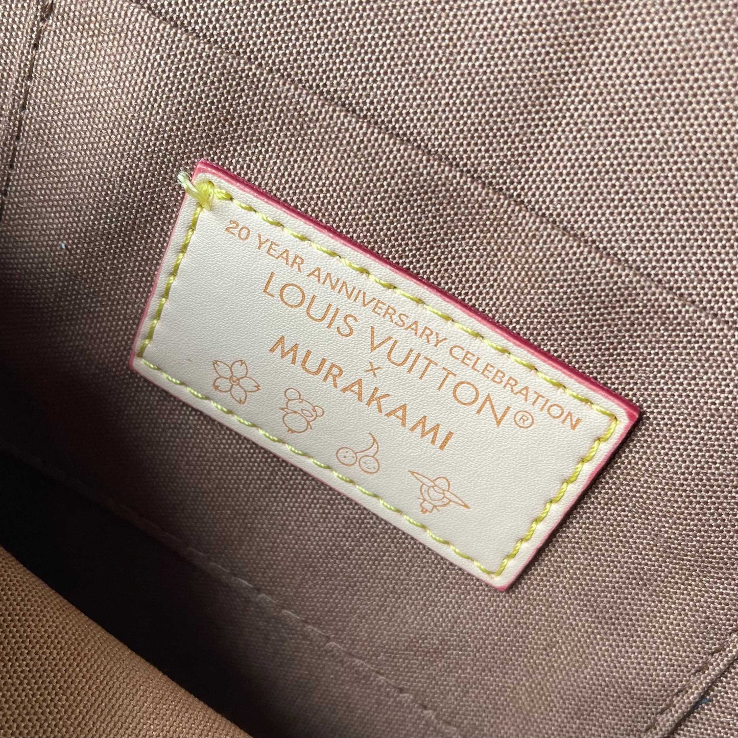 LOUIS VUITTON- Lv x TM nano alma