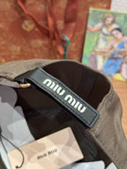 MIU MIU - Denim baseball cap
