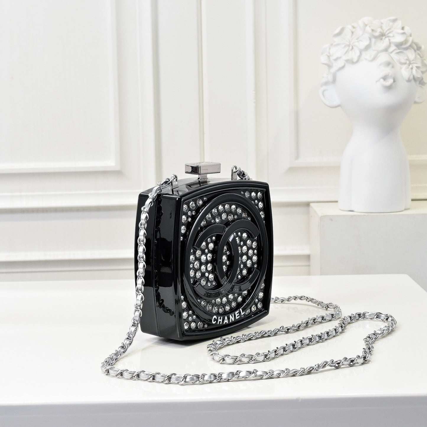 CHANEL - Micro Metallic Long Shoulder Bag