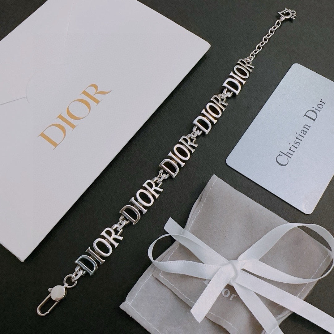 DIOR - CD Icon Chain Link Bracelet