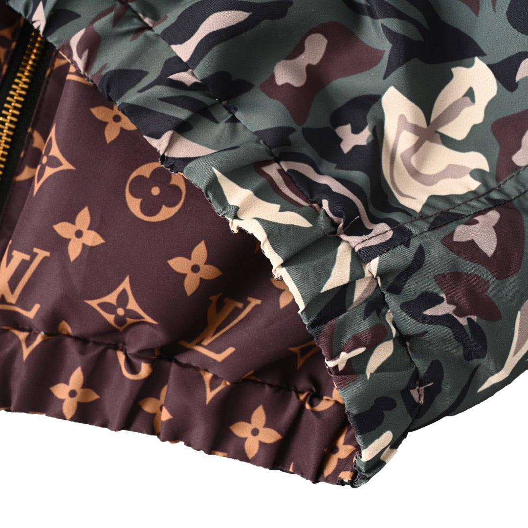 LOUIS VUITTON - Reversible Monogram Camo Windbreaker
