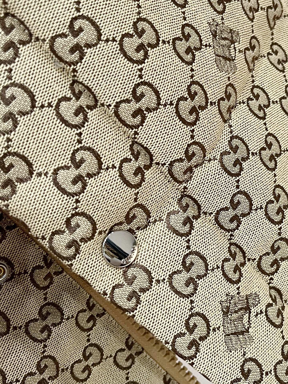 GUCCI - GG unisex Canvas Padded Gilet