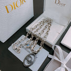 DIOR - Oblique Pendant Necklace
