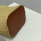CELIN - MINI BUCKET LOUISE IN RAFFIA