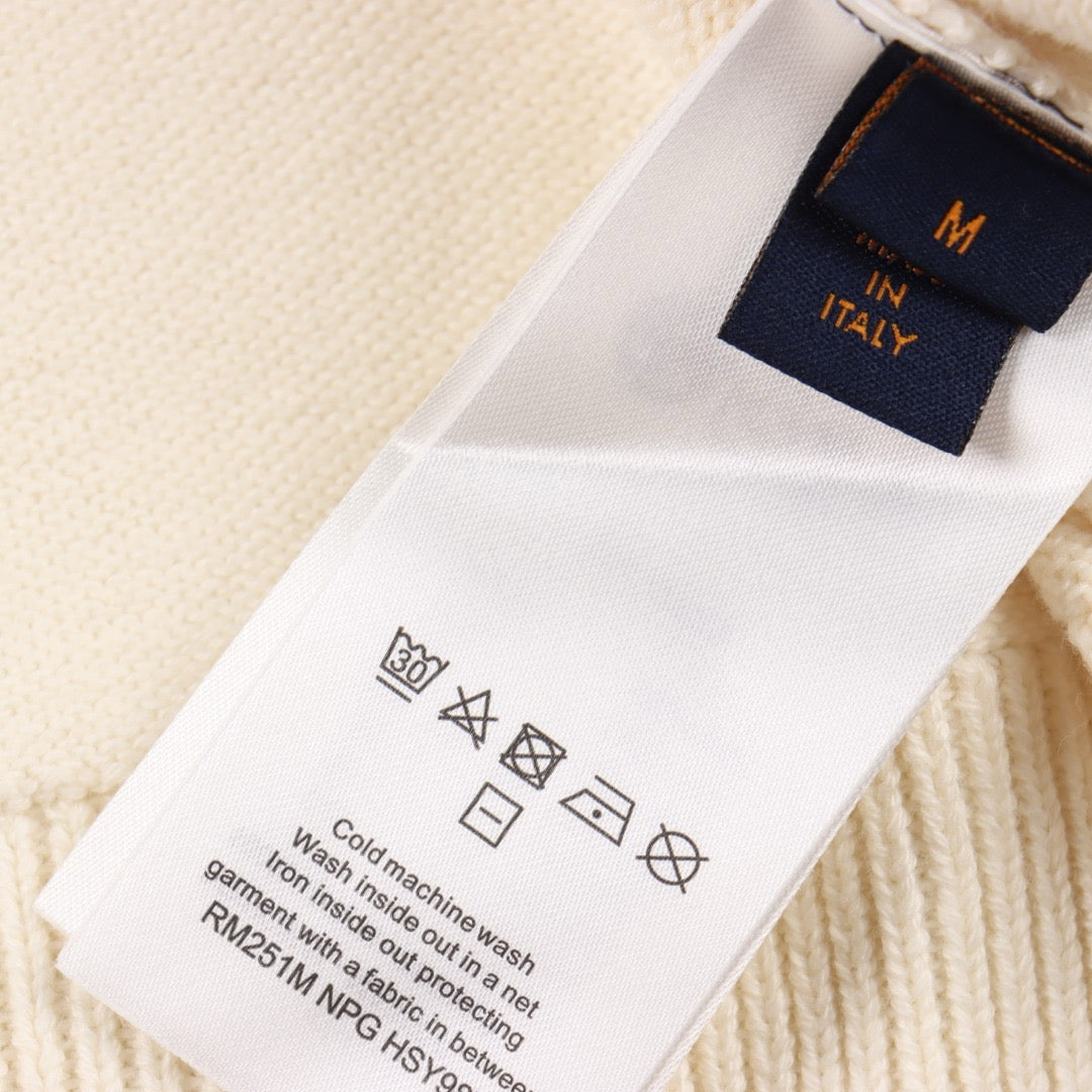 LOUIS VUITTON -  Knit Cardigan Jacket with Shawl Collar jacke