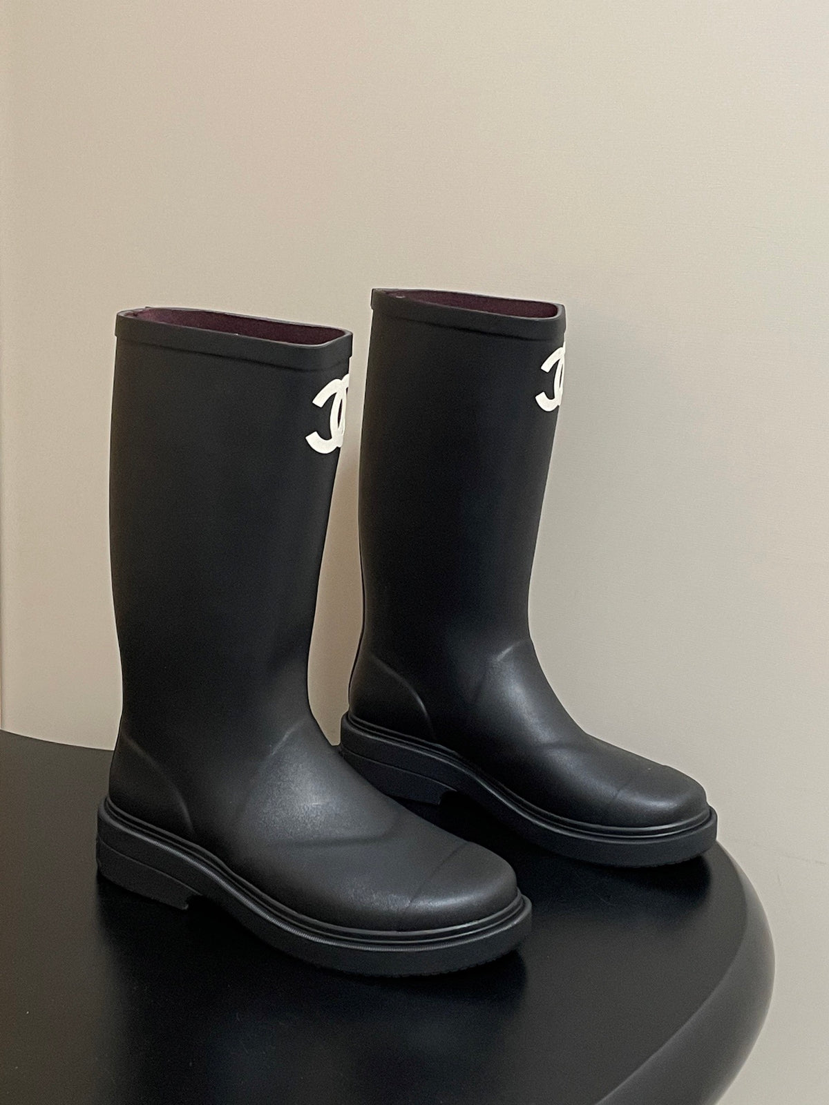 CHANEL - Wellington boots