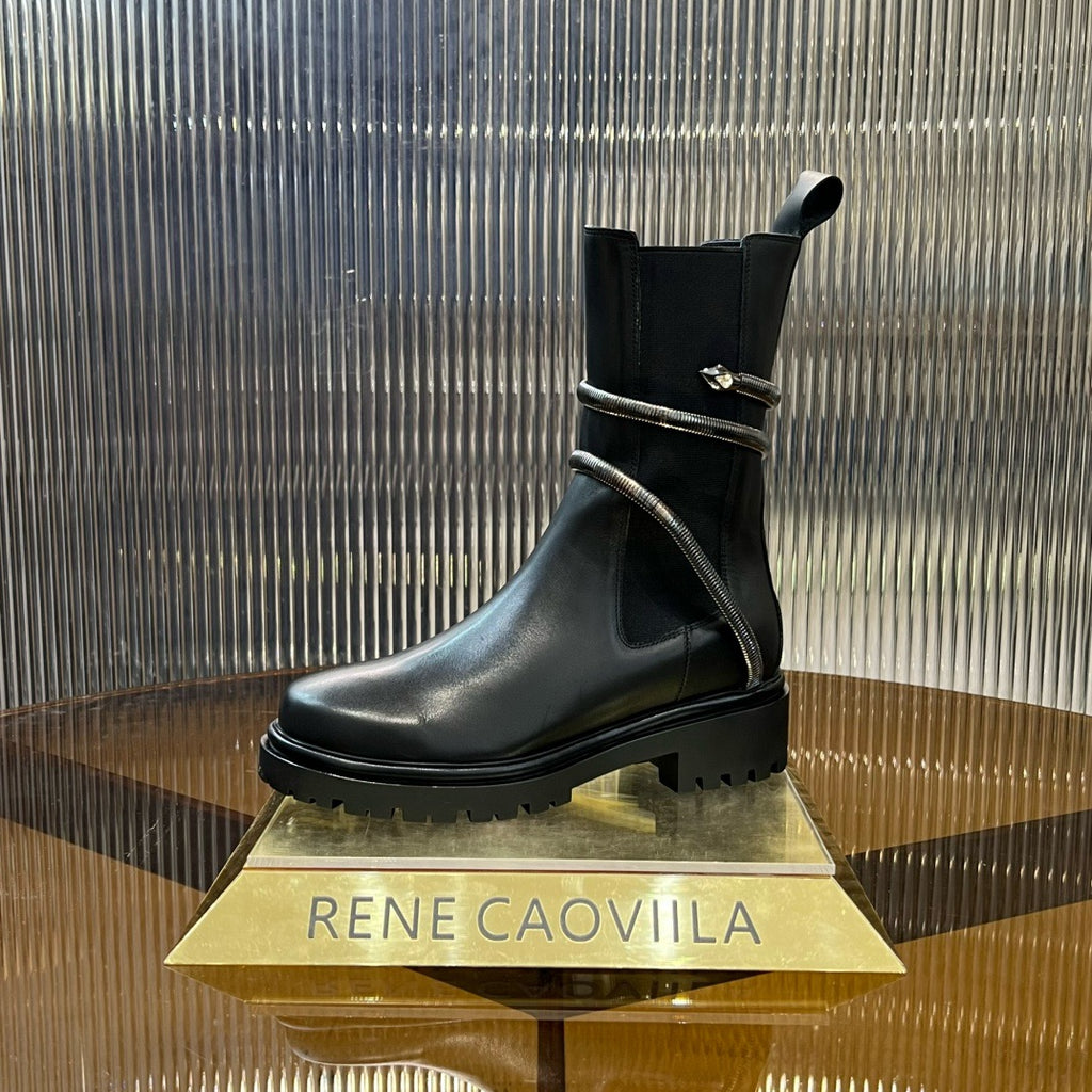RENE CAOVILLA - jeweled jumper biker