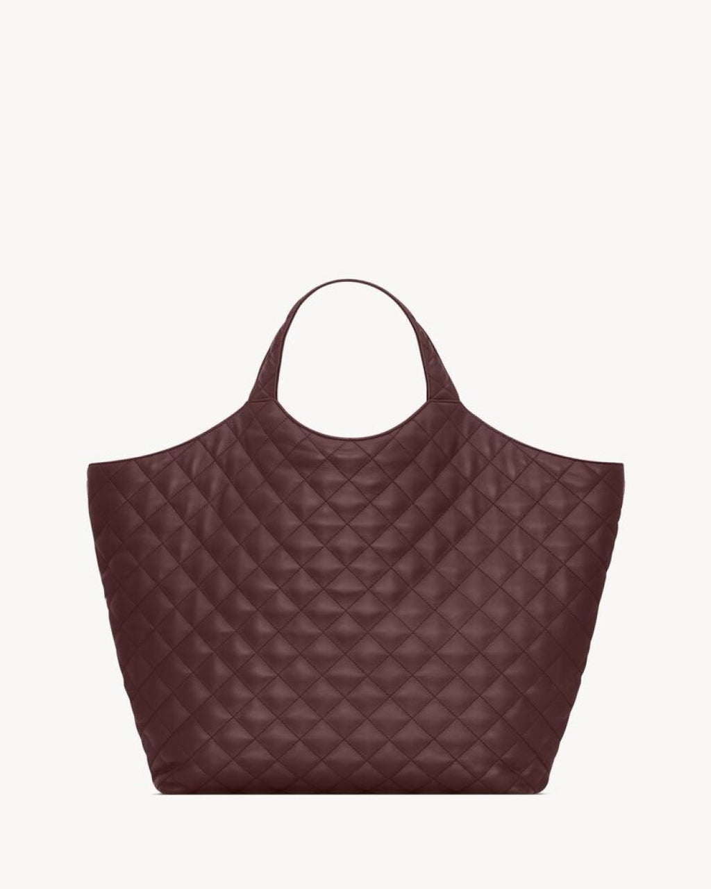 SAINT LAURENT- bea tote in grained leather