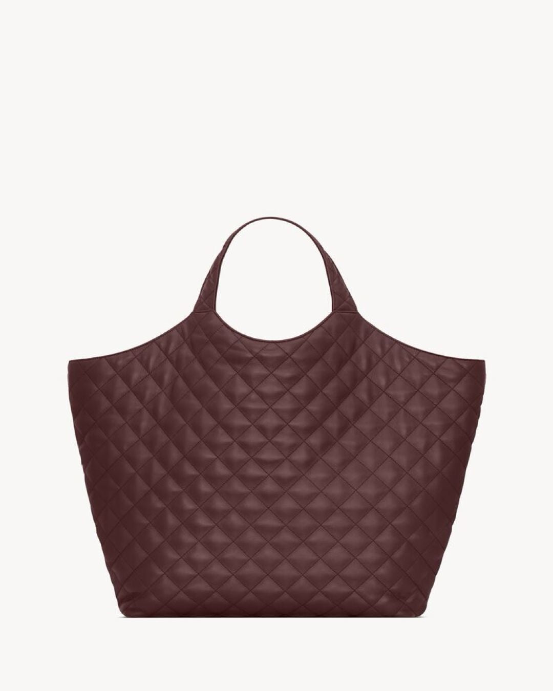 SAINT LAURENT- bea tote in grained leather
