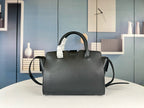 SAINT LAURENT- Black Leather Handbag