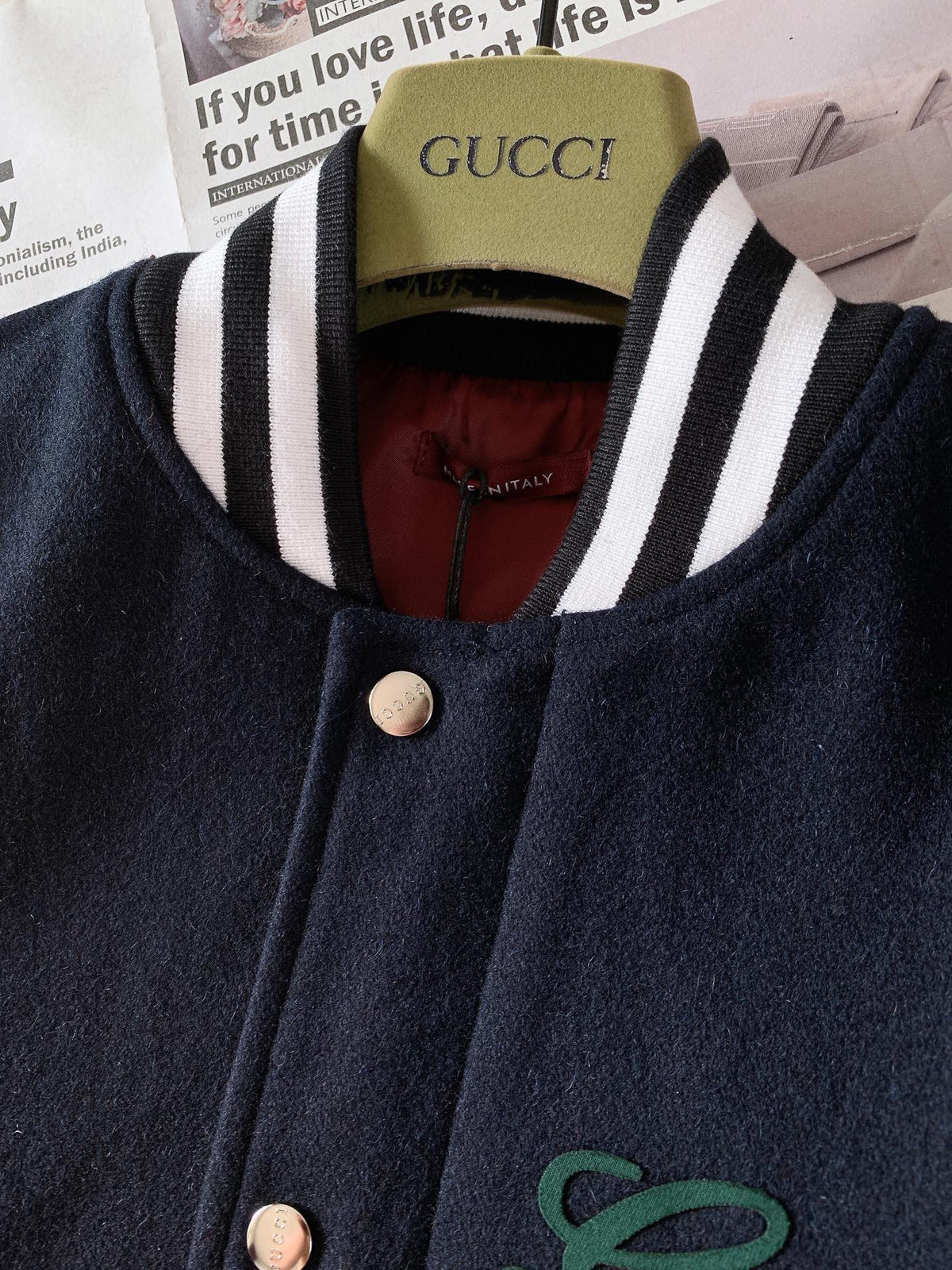 GUCCI  - college Bomber Jacket