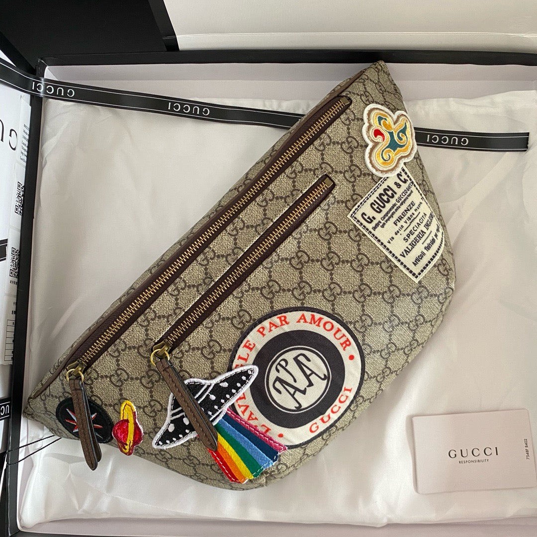 GUCCI - GG Supreme Courrier belt bag 2016/2025
