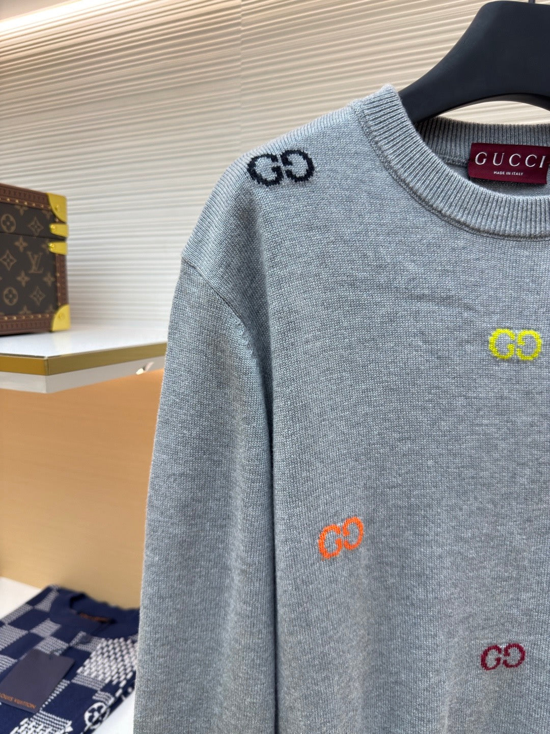 GUCCI  - Gg Intarsia Crewneck Sweater