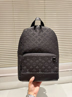 LOUIS VUITTON- Leather Backpack