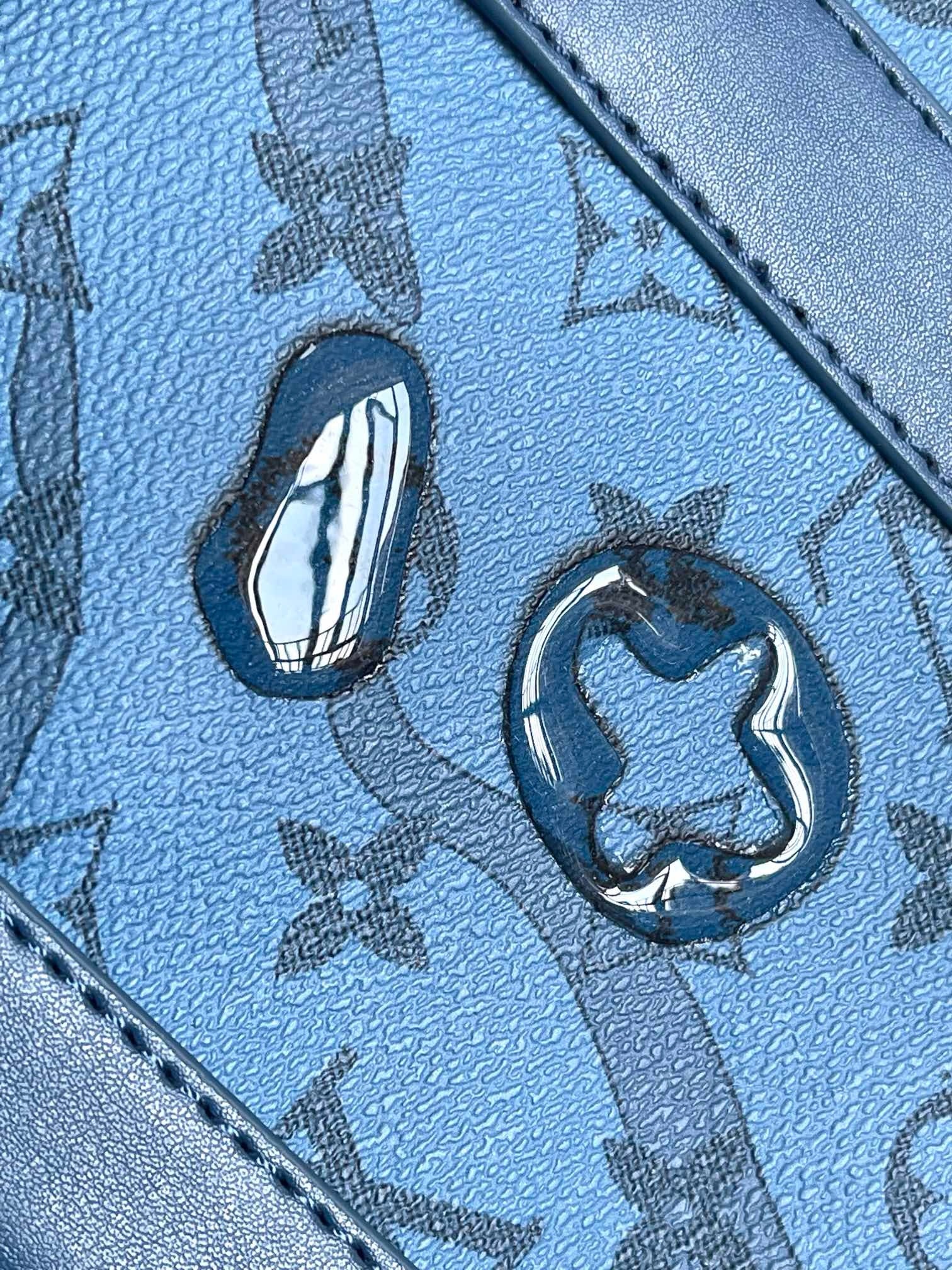 LOUIS VUITTON - Boston Bag Monogram Aqua Garden Keepall Bandouliere 35