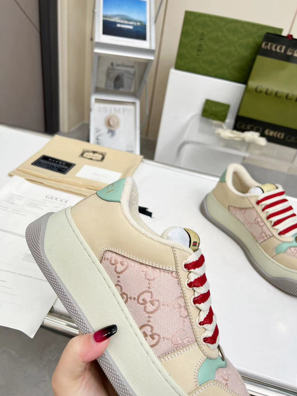 GUCCI - Wmns Screener 'GG Monogram