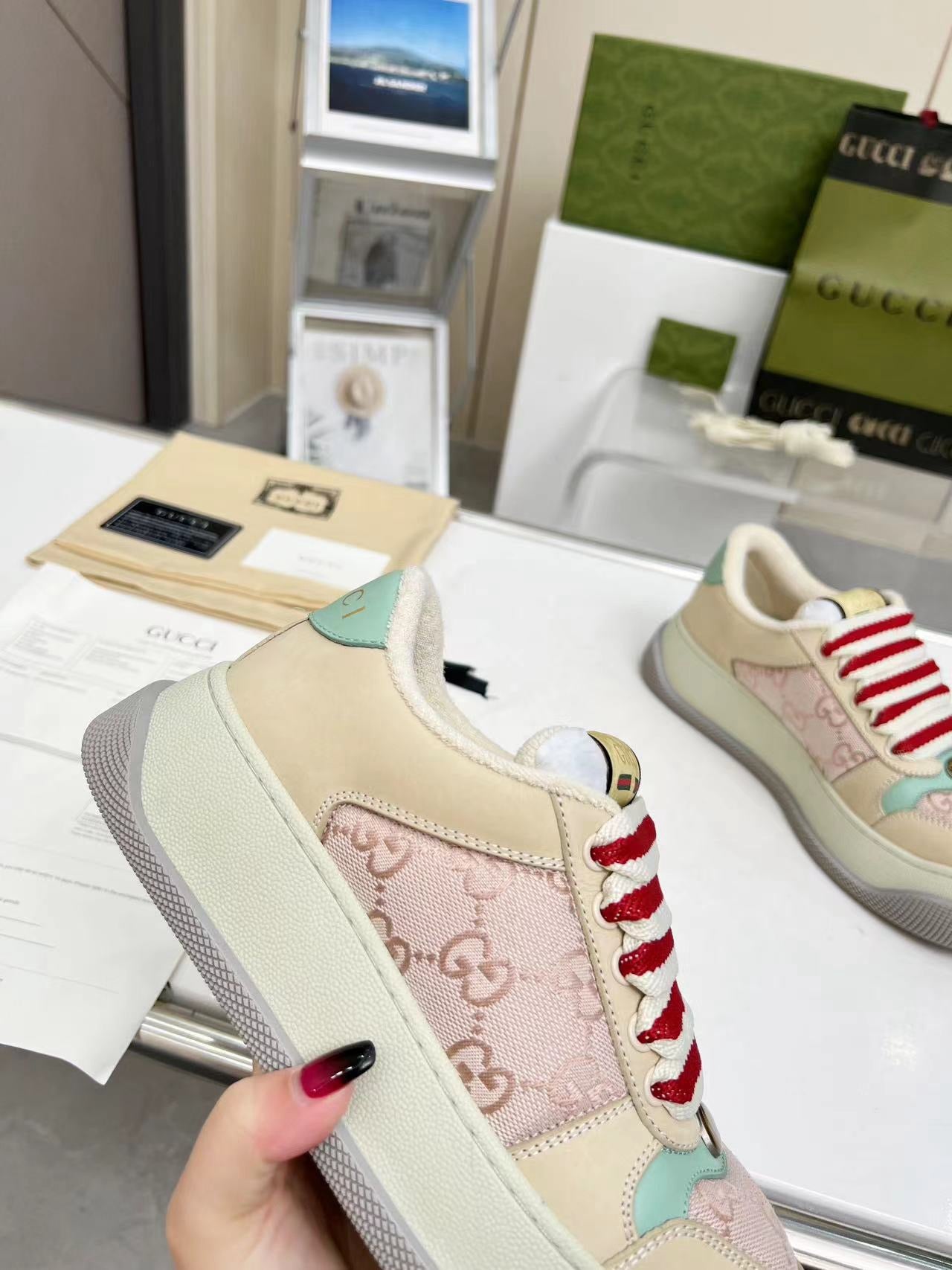 GUCCI - Wmns Screener 'GG Monogram