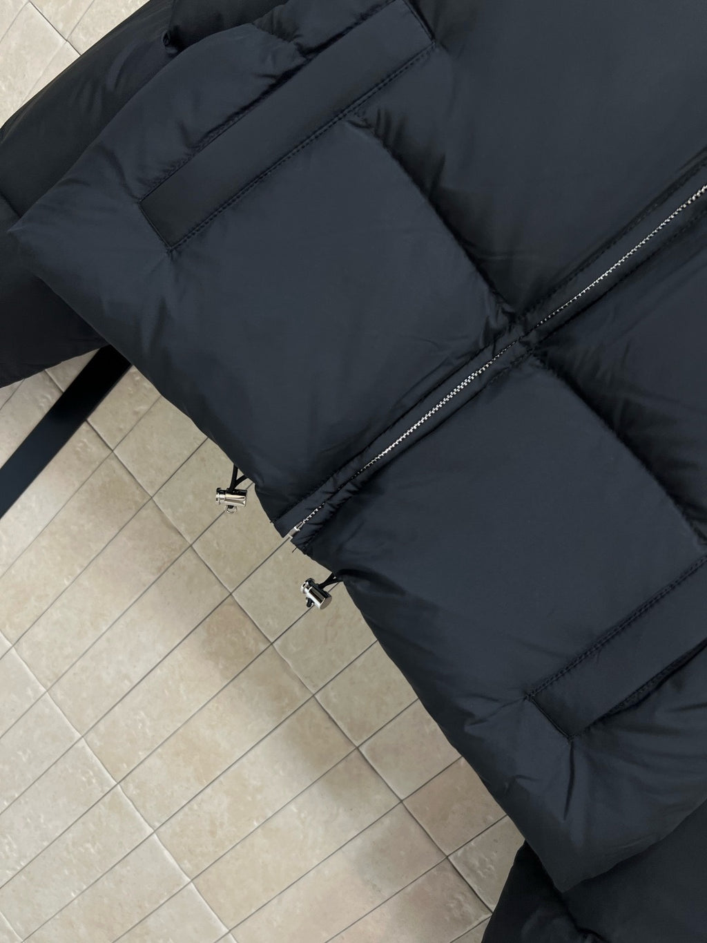 PRADA - Re-Nylon cropped down women’s jacket