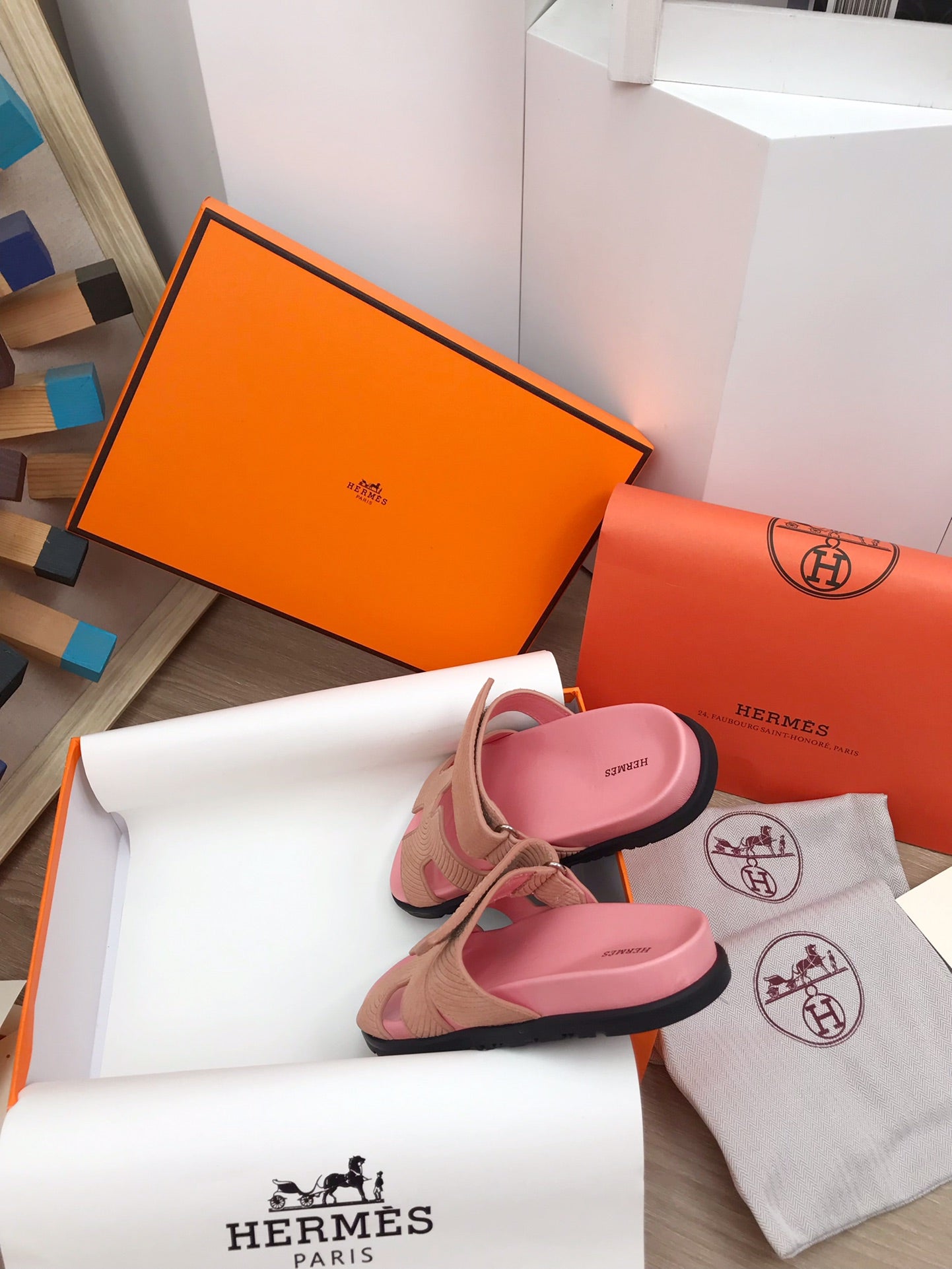 HERMES -  Chypre Sandals